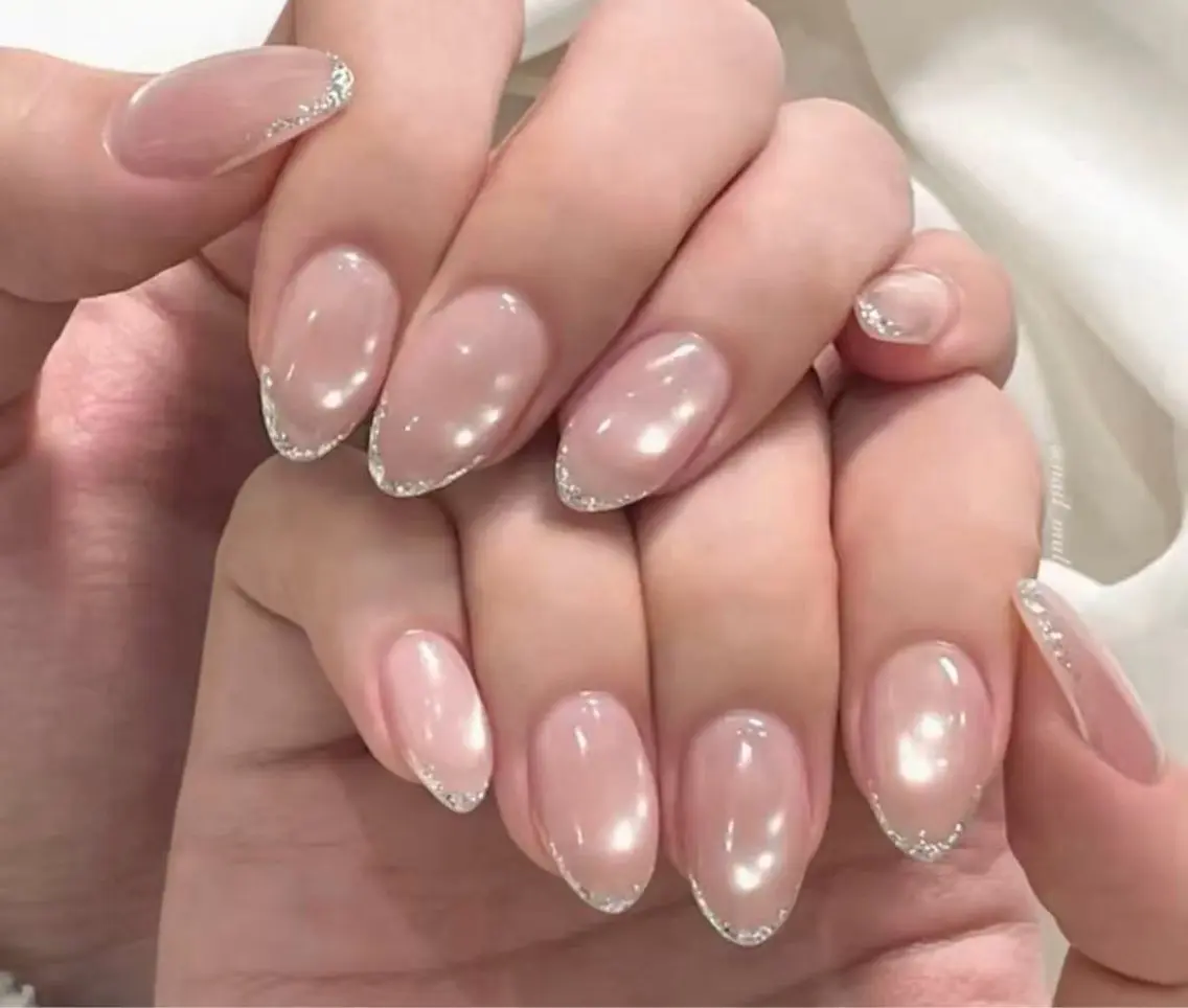 ネイル チークネイル 長さ出し フットネイル フレンチネイル ジェルネイル ハンドネイル Fancy nail salonのネイルデザイン