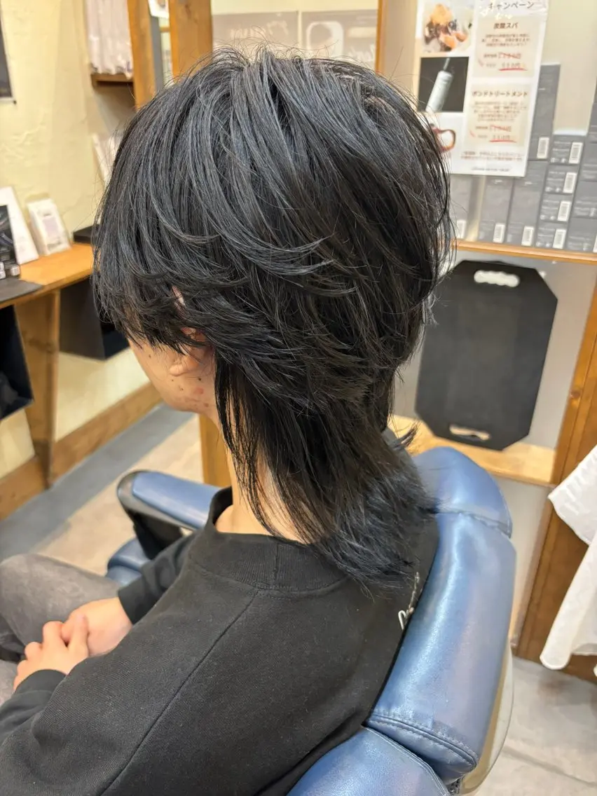 ミディアム 木村 将太のヘアスタイル