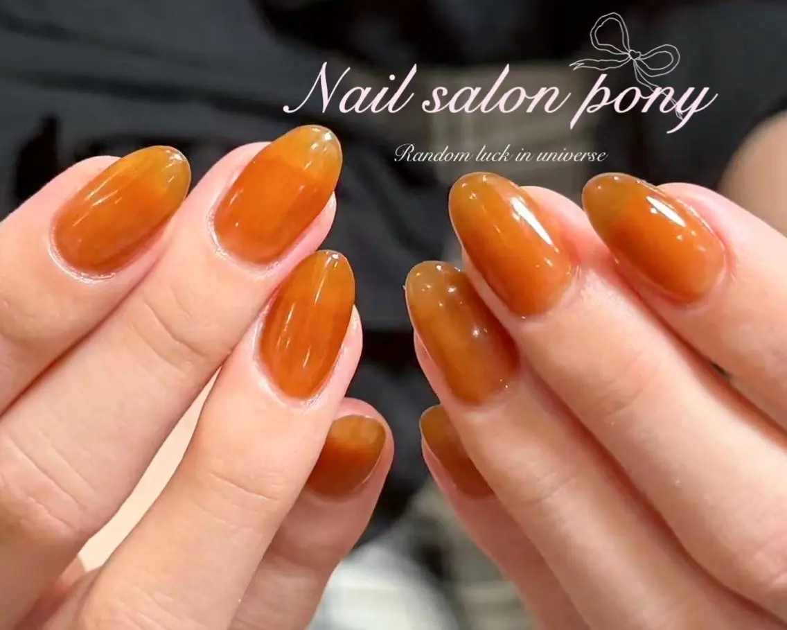 ネイル ワンカラーネイル ハンドネイル Kaka_ Nail錦糸町のネイルデザイン