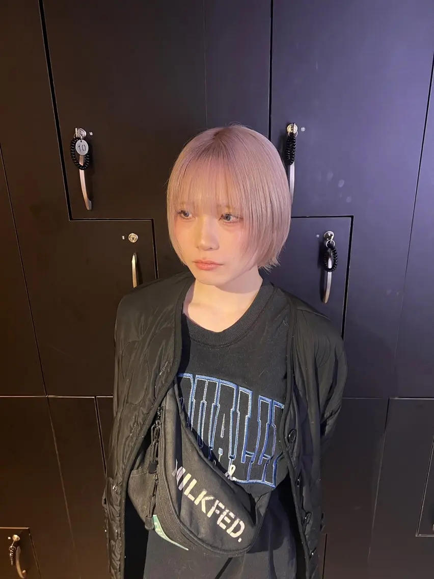 ショート カラー ヘアアレンジ カット ヘアカラー トリートメント ヘアセット 🐺ウルフの神🐺 /カラー/けいすけのヘアスタイル