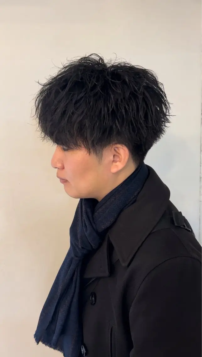 カット＋ソフトツイストパーマの写真