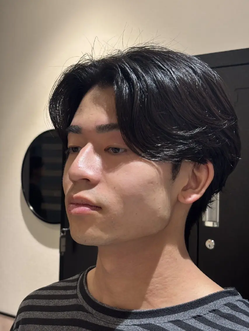 ショート カット パーマ メンズ特化 孝介のヘアスタイル