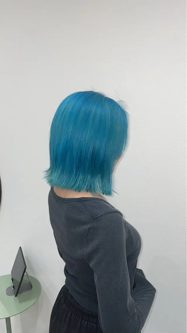 ショート ボブ ヘアカラー ‘elua STYLE LABのヘアスタイル