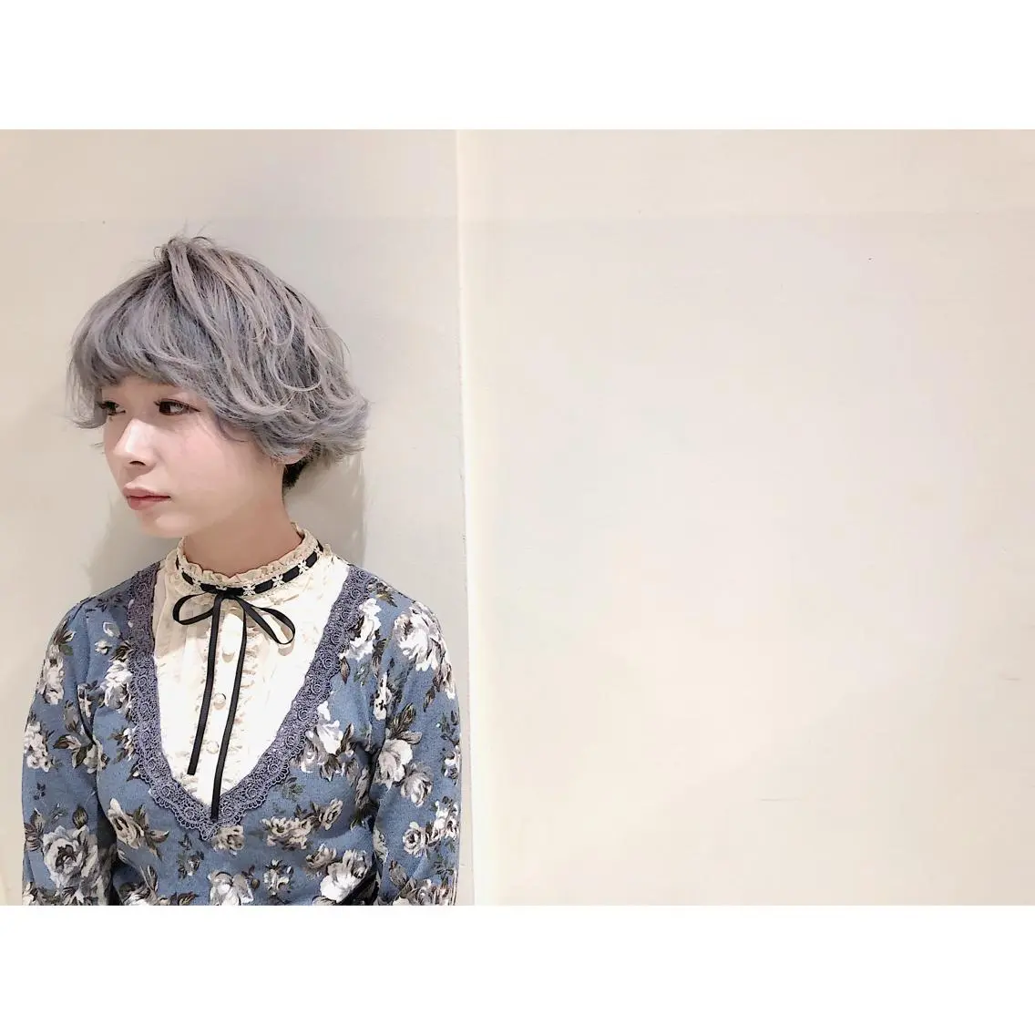 ショート カラー ヘアカラー トリートメント 心斎橋/髪質改善/ 美髪職人/近江のヘアスタイル