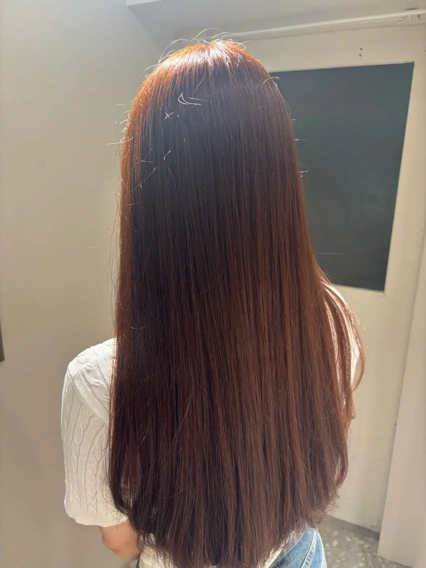 ロング 🌱大森柚紀🐇 うる艶髪🫧のヘアスタイル