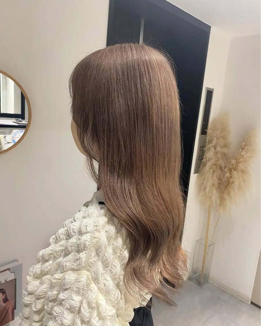 透明感抜群💕エドルカラー+2step Aujuaトリートメント🎀の写真