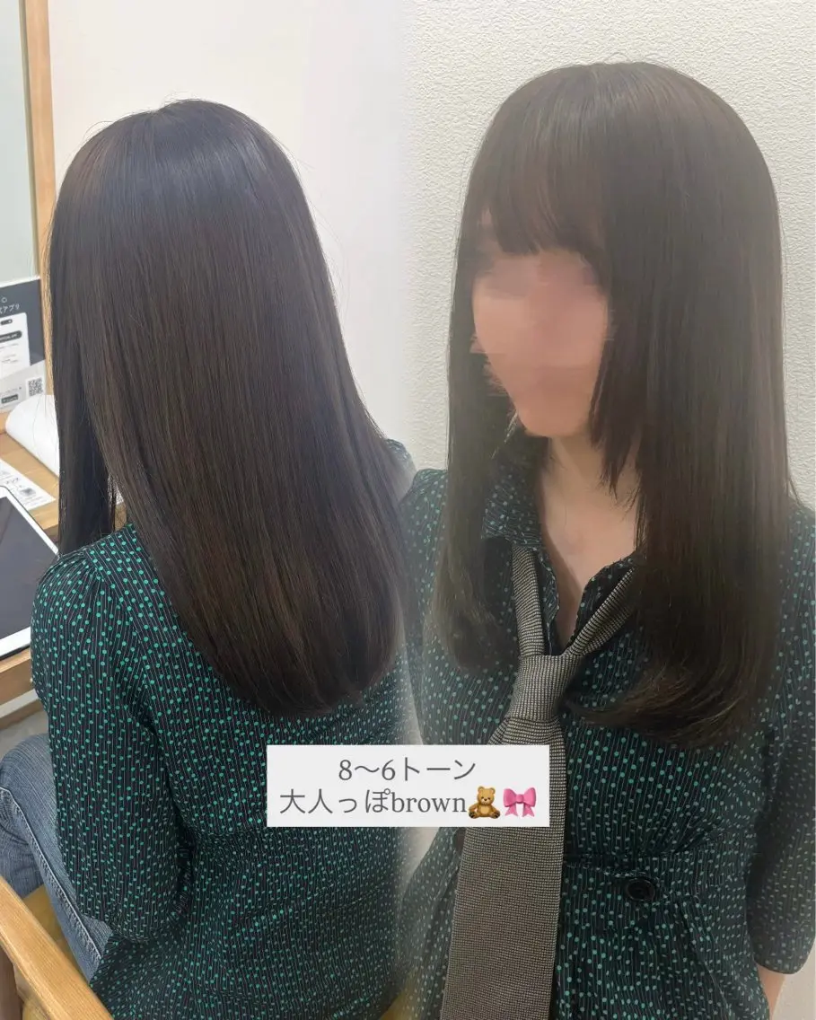 ロング カラー ヘアカラー トリートメント ❤︎KOHARU❤︎ 二条/モデル様急募のヘアスタイル