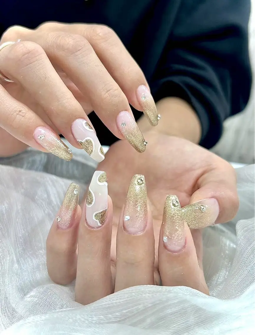 ネイル スカルプネイル シンプルネイル Lu nailsalonのネイルデザイン