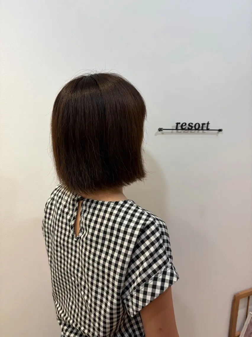 ミディアム 北川 智花のヘアスタイル