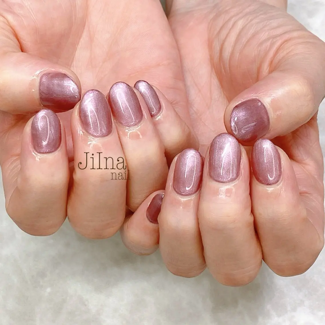 ネイル ワンカラーネイル JiIna nailのネイルデザイン