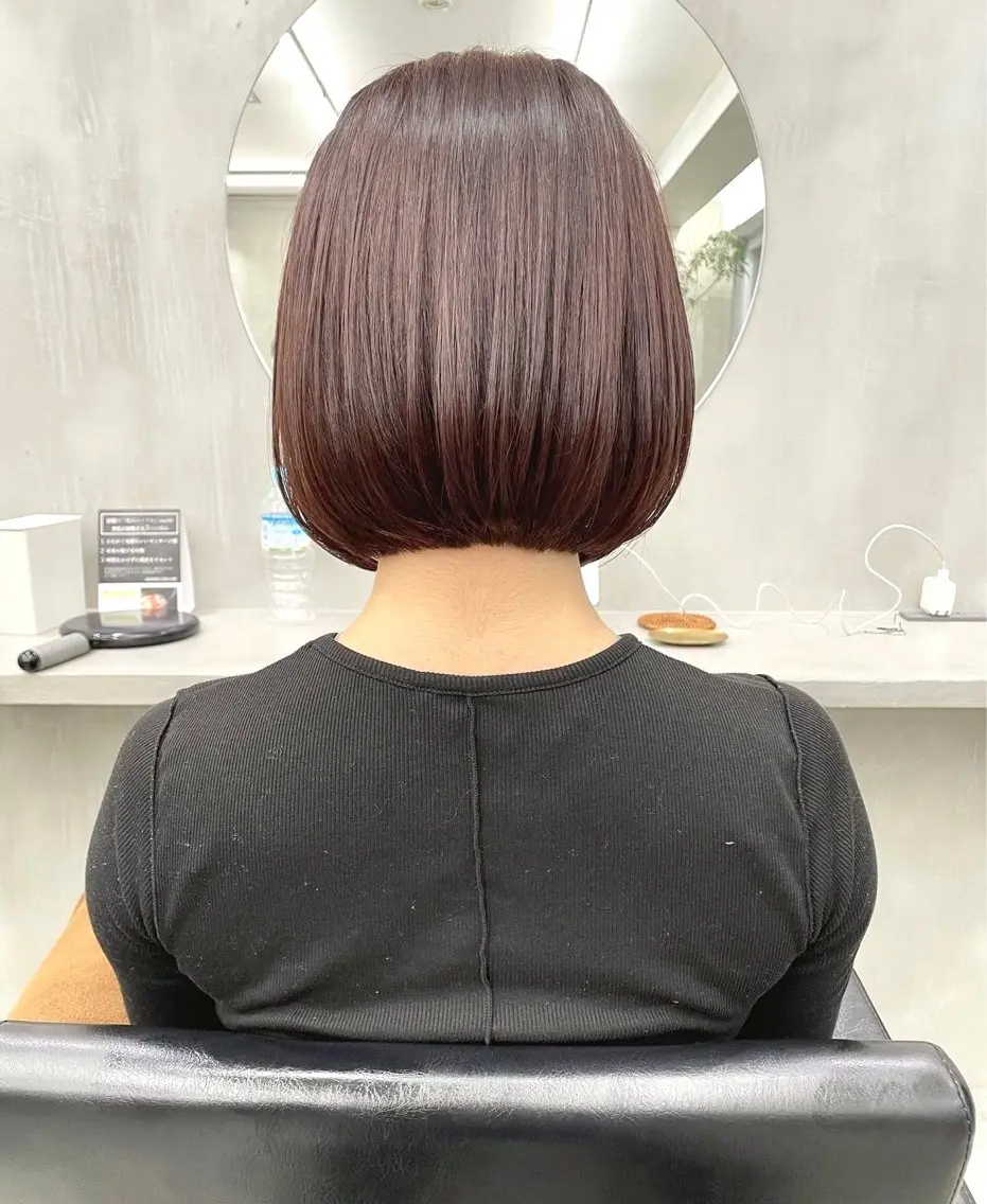 ショート カット トリートメント 👑ボブはお任せ ミヤノ👑のヘアスタイル