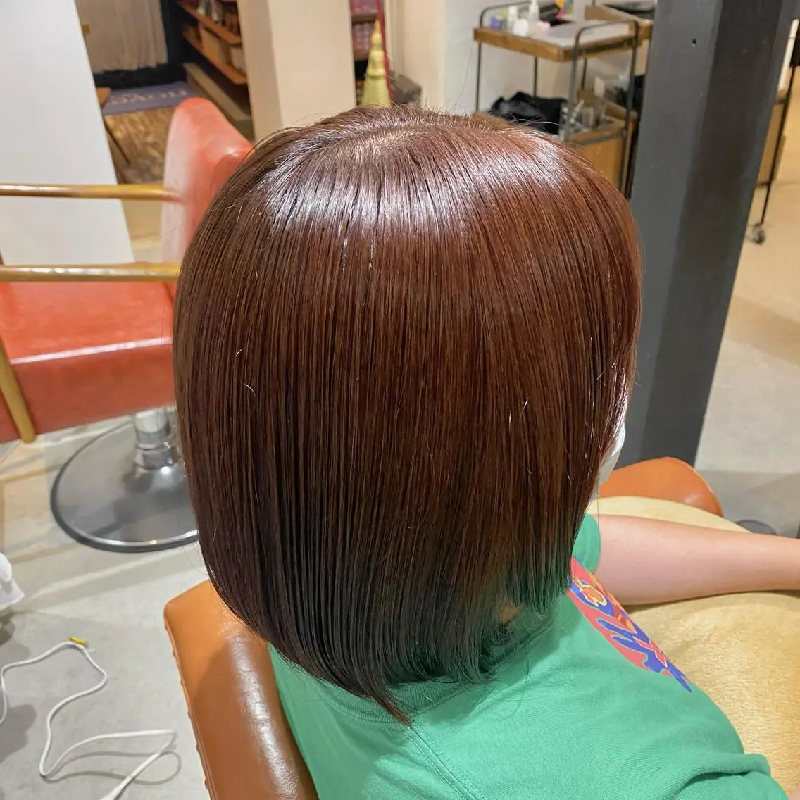 カラー ブラウンカラー ピンクカラー 【novem】 serenのヘアスタイル