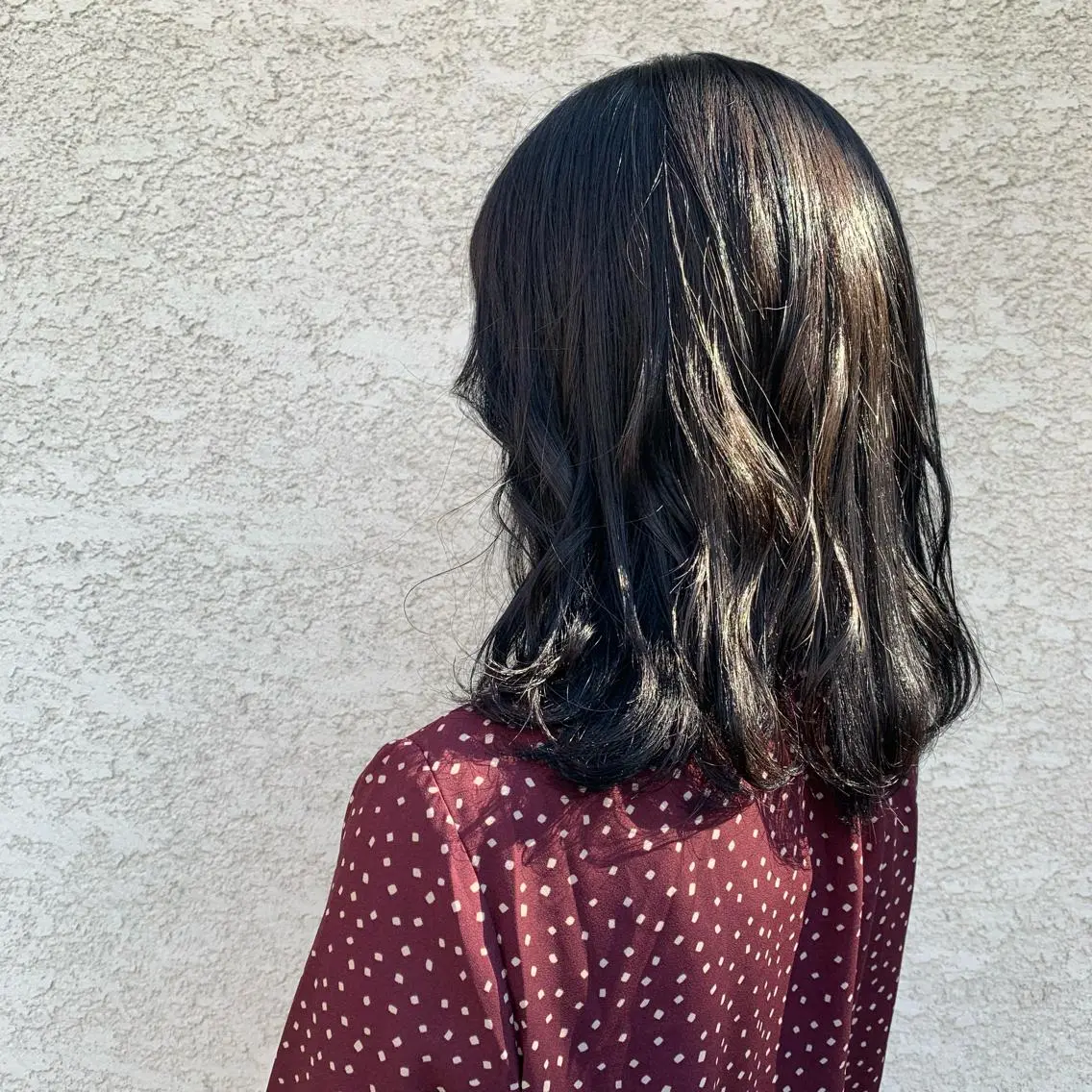 ミディアム カラー ヘアアレンジ ブルーカラー ブルージュ 韓国×髪質改善特化 💍maki💍のヘアスタイル