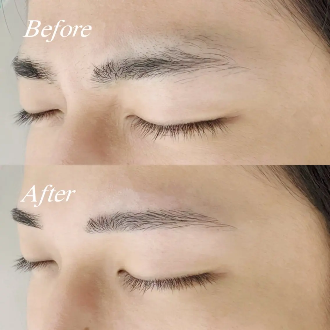 【男性🚹】メンズアイブロウWax ※仕上げメイクなし※間引きありの写真
