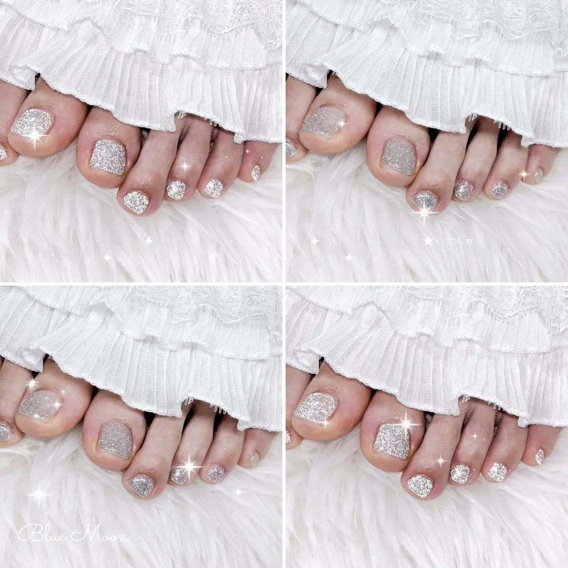 ネイル フットネイル nail salon Blue Moonのネイルデザイン
