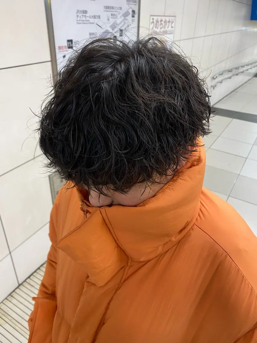 💡メンズパーマ+カット💡の写真