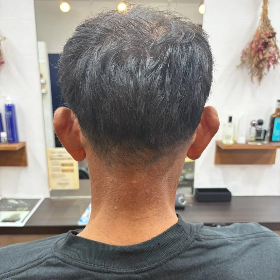 ショート メンズ monde 西田店のヘアスタイル