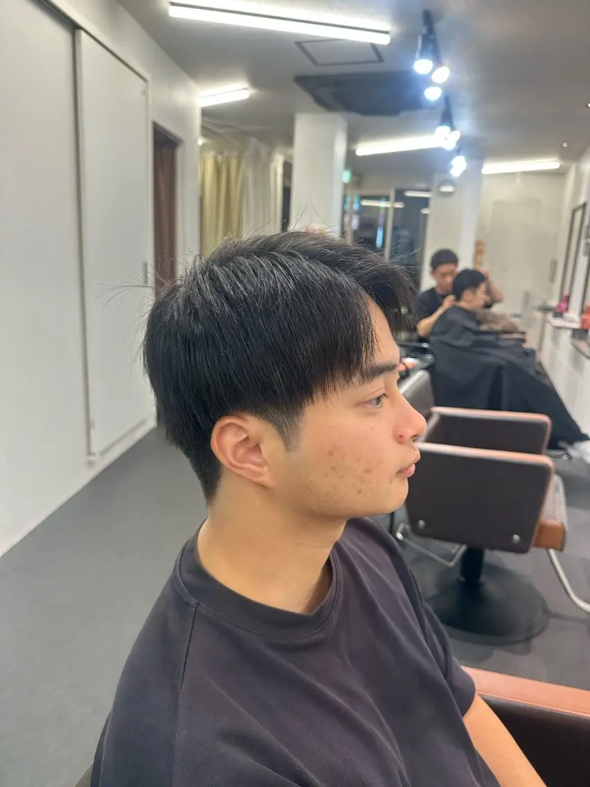 メンズ マッシュ カット MOMO 💕💕のヘアスタイル