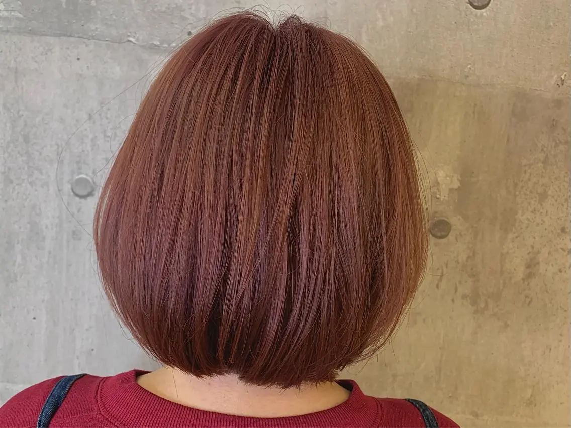 ショート カラー ベージュカラー ラベンダーカラー ラベンダーベージュ 大人メンズパーマ /石川瑠青のヘアスタイル