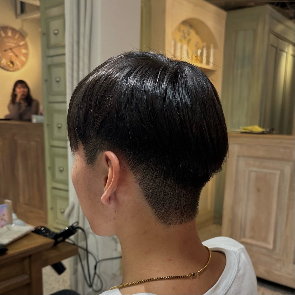 メンズ マッシュ 刈り上げ aika🫧 COQU千葉のヘアスタイル