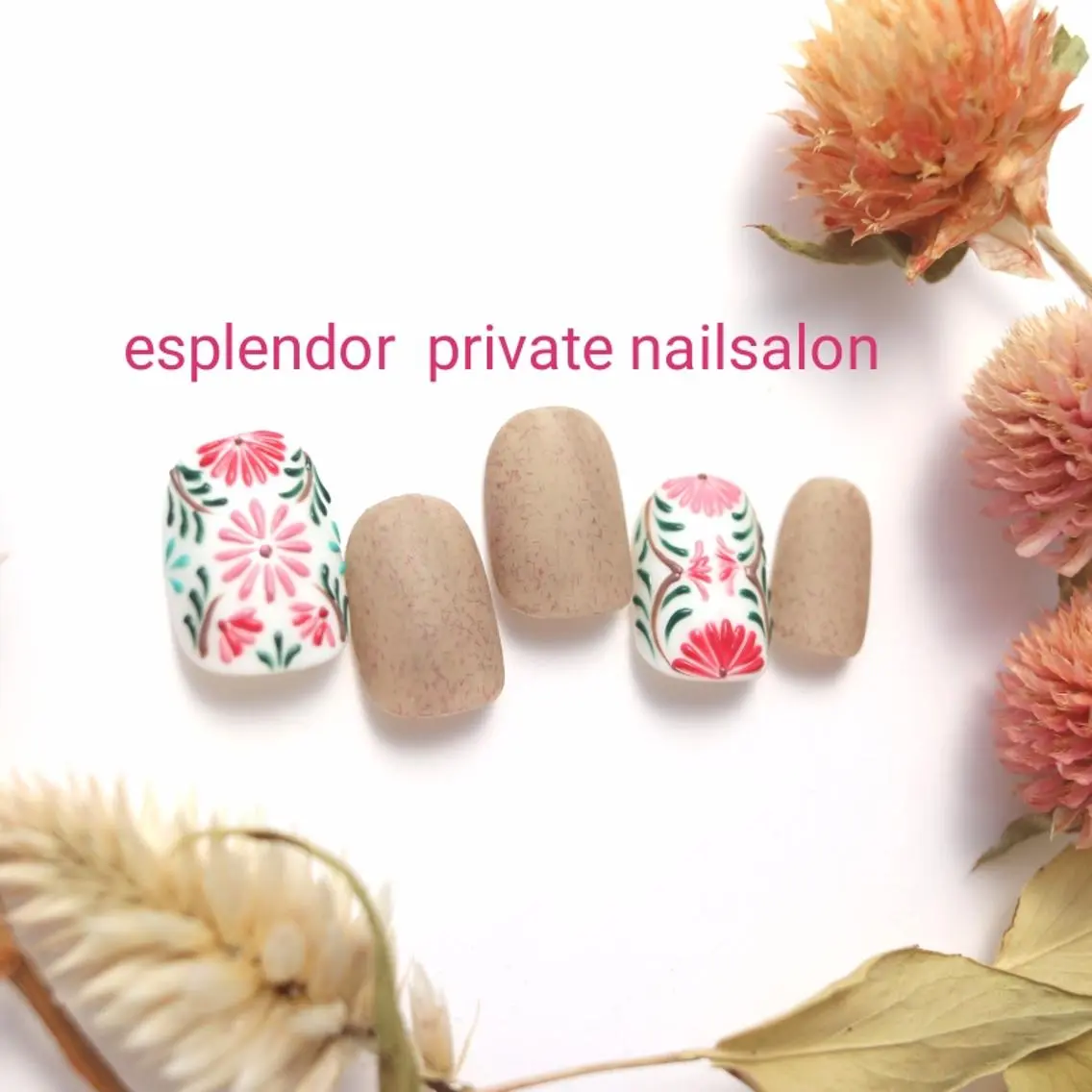 ネイル アートネイル ハンドネイル ハンドケア esplendor  小野寺のネイルデザイン
