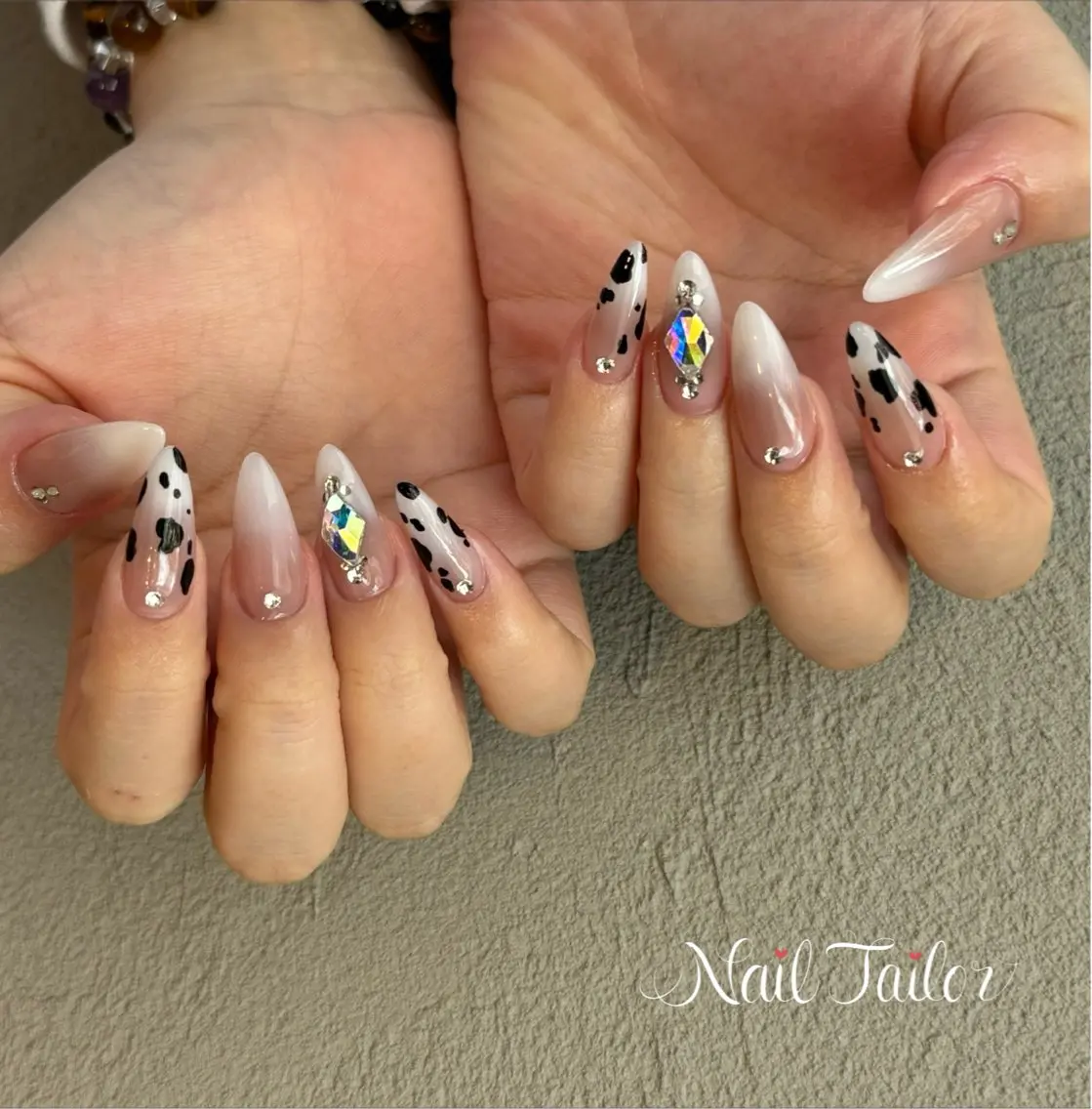 ネイル 長さ出し ジェルネイル ロングネイル 持ち込み スカルプネイル NailTailor ネイルテイラーのネイルデザイン