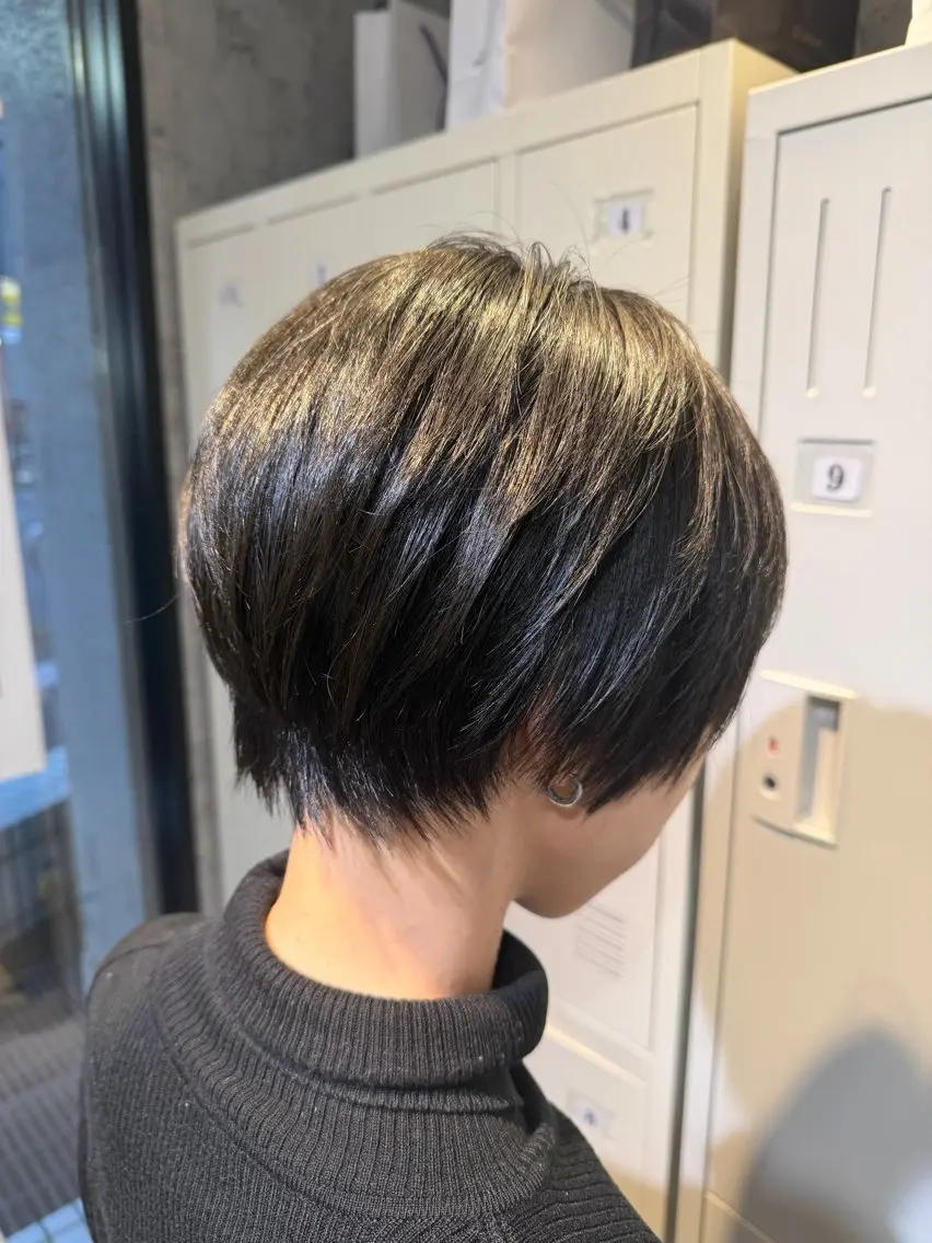 ショート カラー ショートヘア 小顔カット 【代表】ショート カット平川のヘアスタイル