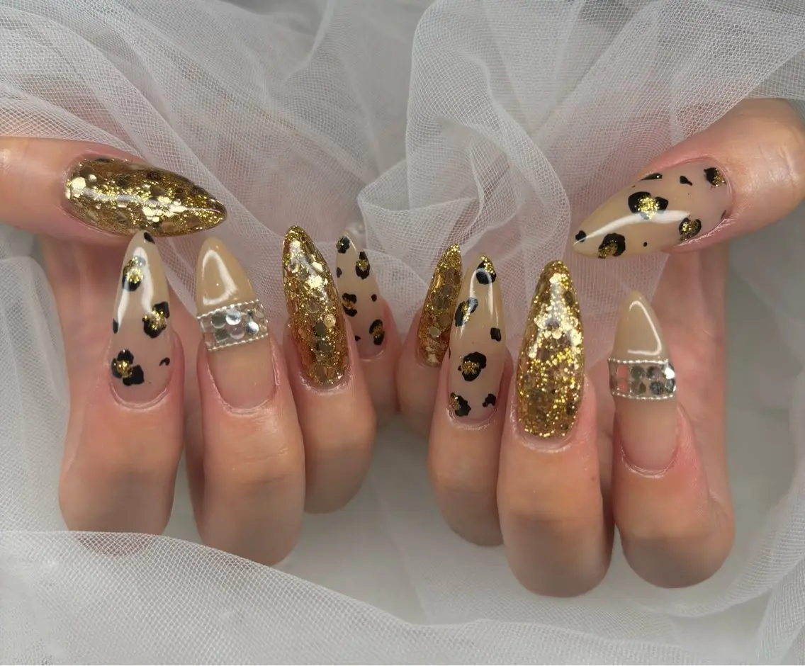 ネイル アニマル柄 ハンドネイル NAILSALON ViViのネイルデザイン