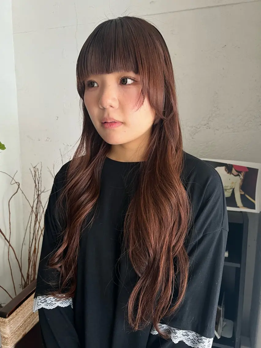 ロング トリートメント カット トリートメント 松本 夏海のヘアスタイル