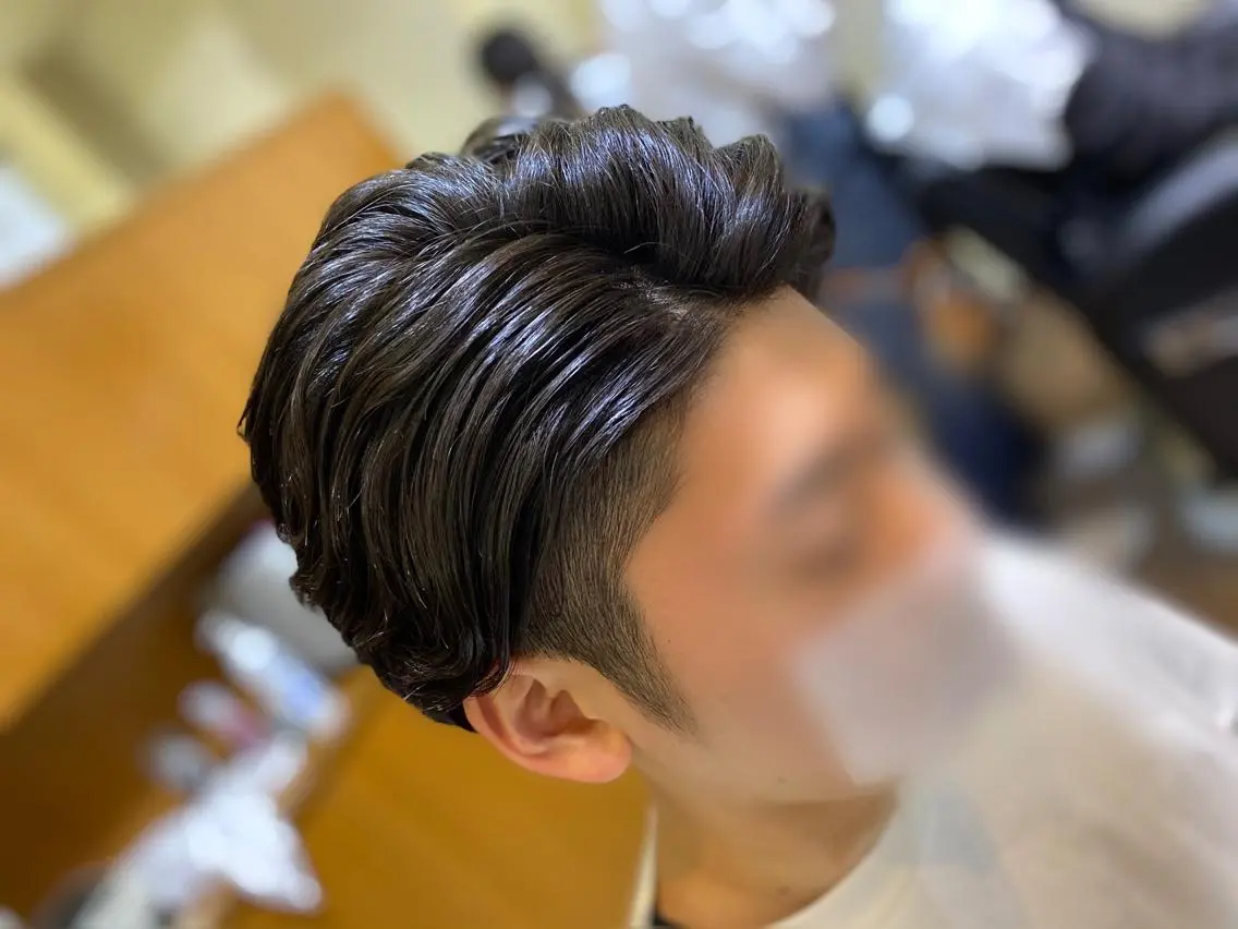 ショート パーマ メンズ カット パーマ メンズカット kimotoのヘアスタイル