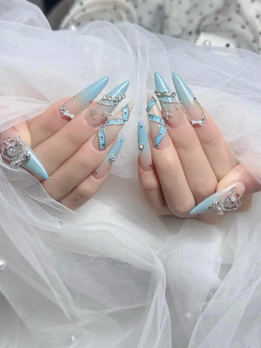 ネイル アートネイル 持ち込み ワンホンネイル ハンドネイル Lenie Nail Salonのネイルデザイン