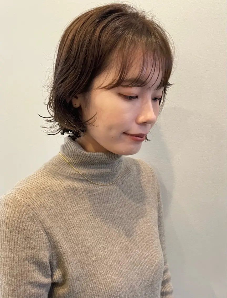 ショート パーマ ボブ／パーマ指名 No. 1🍃れんとのヘアスタイル
