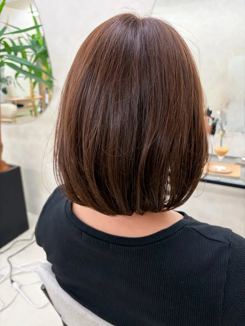 ミディアム カラー ヘアカラー 《艶髪カラースパ》 💕Natsukiのヘアスタイル