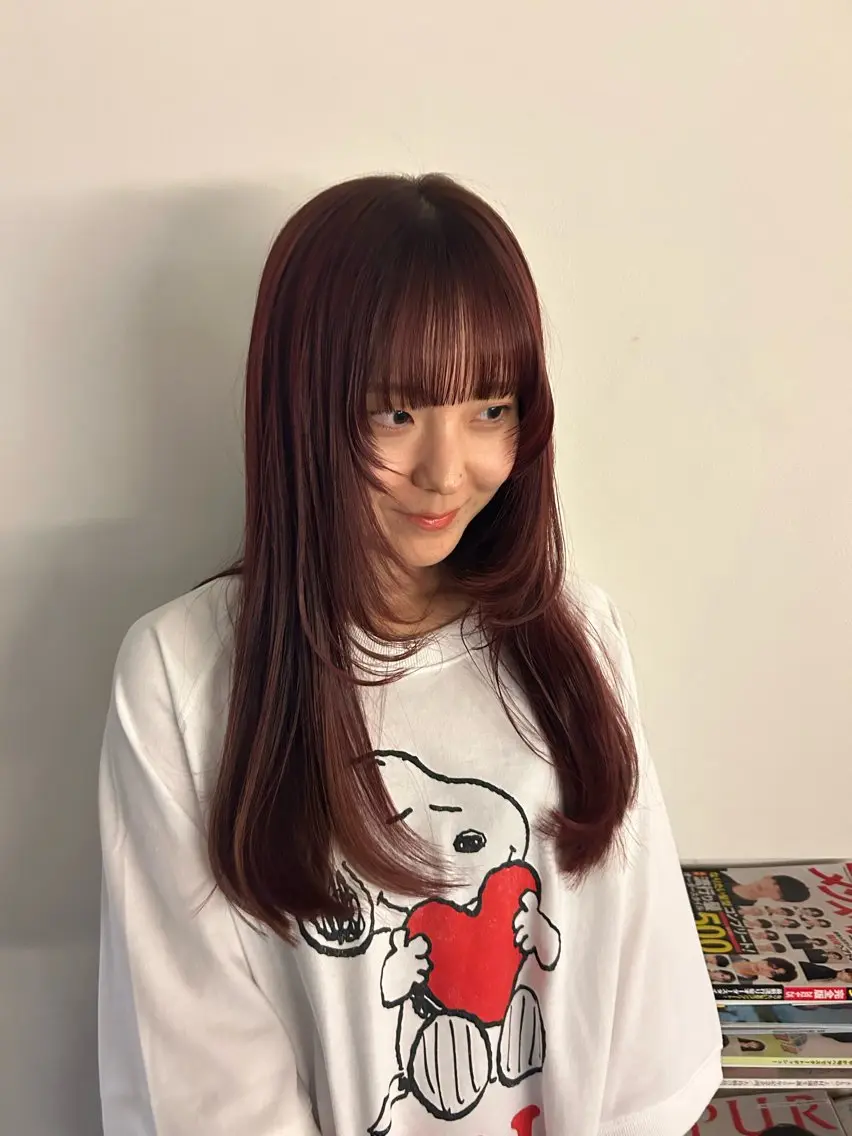 ロング レイヤー✨パーマ 🌙 nanacoのヘアスタイル