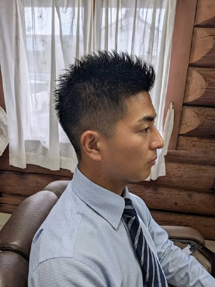 ショート メンズ ビジネス 刈り上げ カット リンクスハート橿原店 ⭐✨本田圭輔✨⭐のヘアスタイル