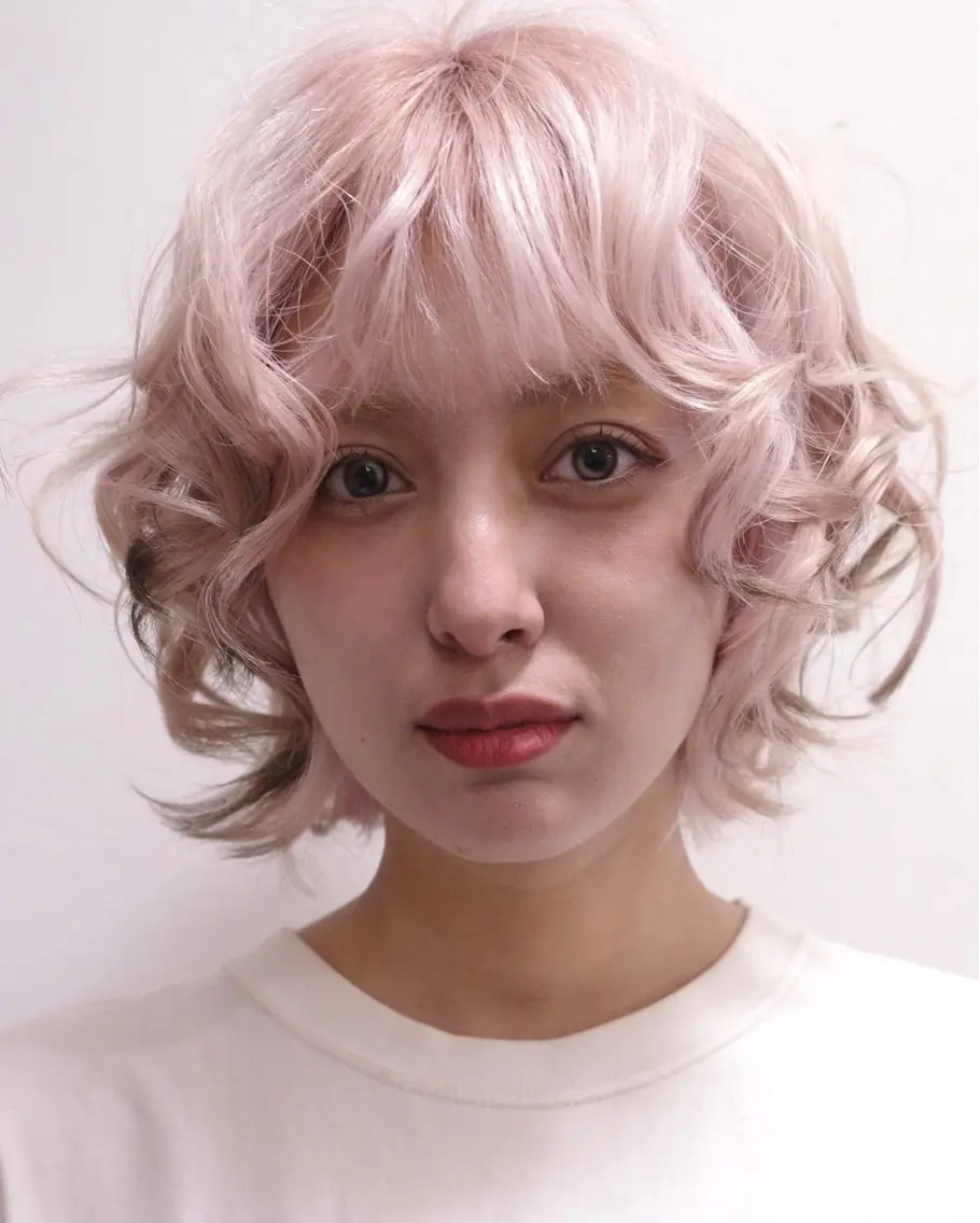 ミディアム ヘアカラー MIURA HANAKIのヘアスタイル