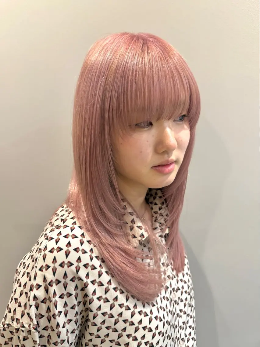 ロング ヘアカラー 似合わせカラー／ 松岡茉和🐼🌈🌟のヘアスタイル