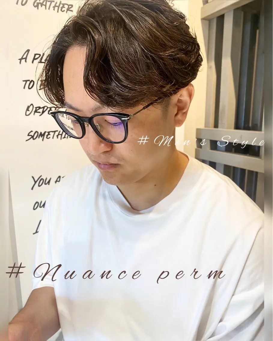 パーマ メンズ 似合う髪型が 分からない方へのヘアスタイル