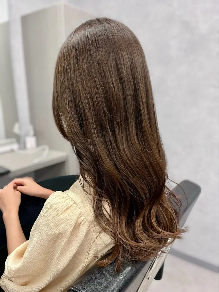 ロング カラー オオバ｜ 理想寄せのヘアスタイル