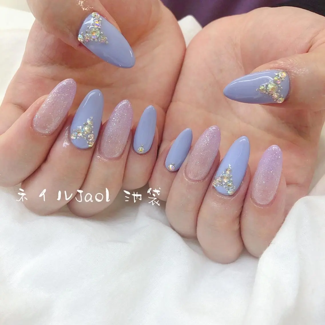 ロング ネイルJaol 池袋のネイルデザイン