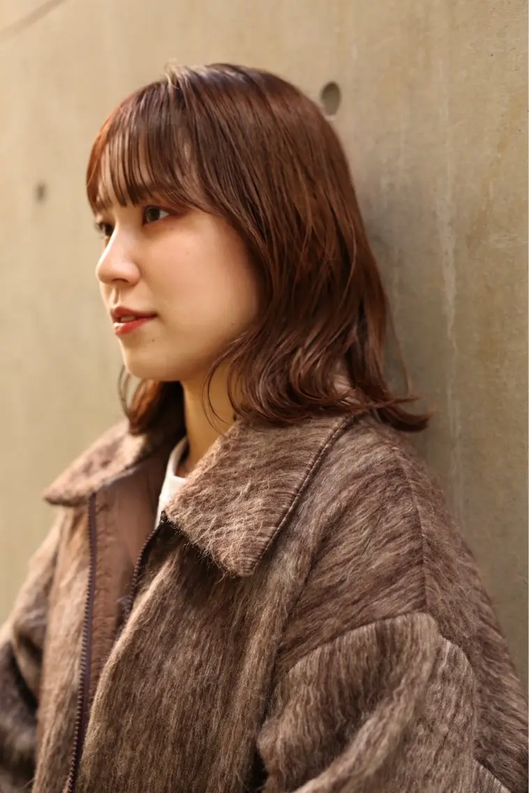 ロング タケノウチ アユムのヘアスタイル