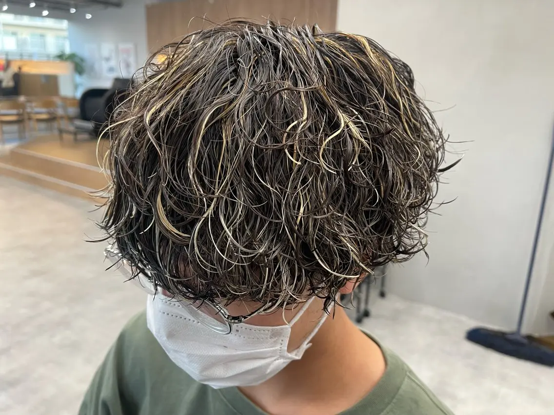 【ご新規様限定】イメチェンフルコース🔥骨格矯正カット＋カラー+パーマ+トリートメント🔥の写真