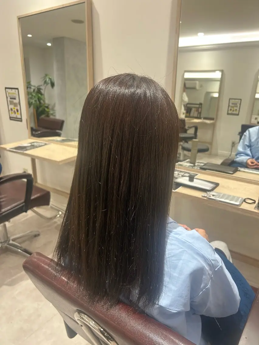 ロング カラー ヘアカラー ヘッドスパ 小池 颯希のヘアスタイル