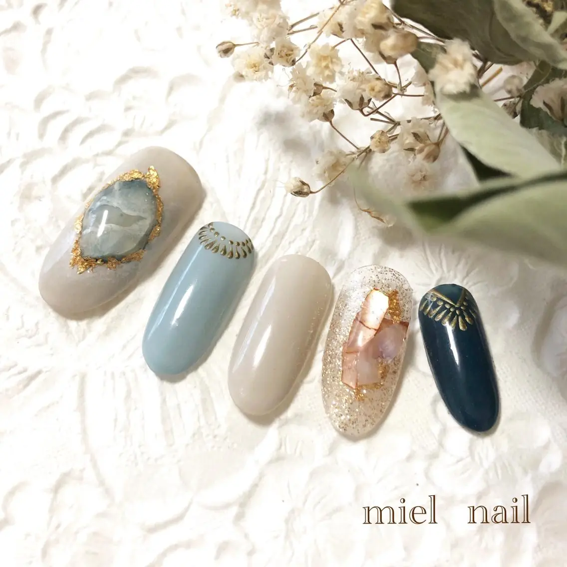 ネイル ハンドネイル miel nailのネイルデザイン