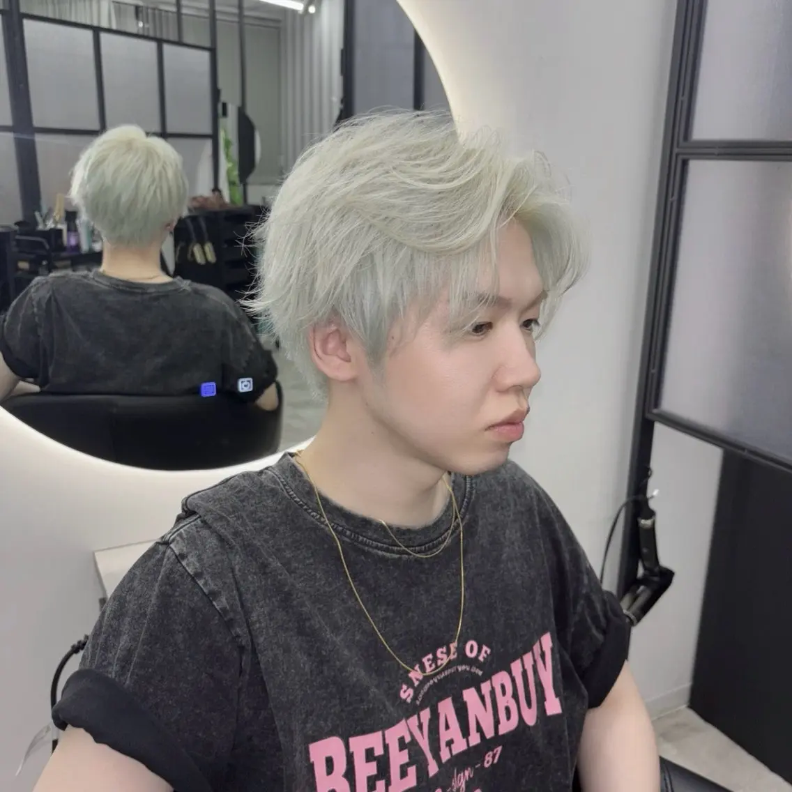 カラー メンズ ヘアカラー Ren. 🦋デザインカラーのヘアスタイル