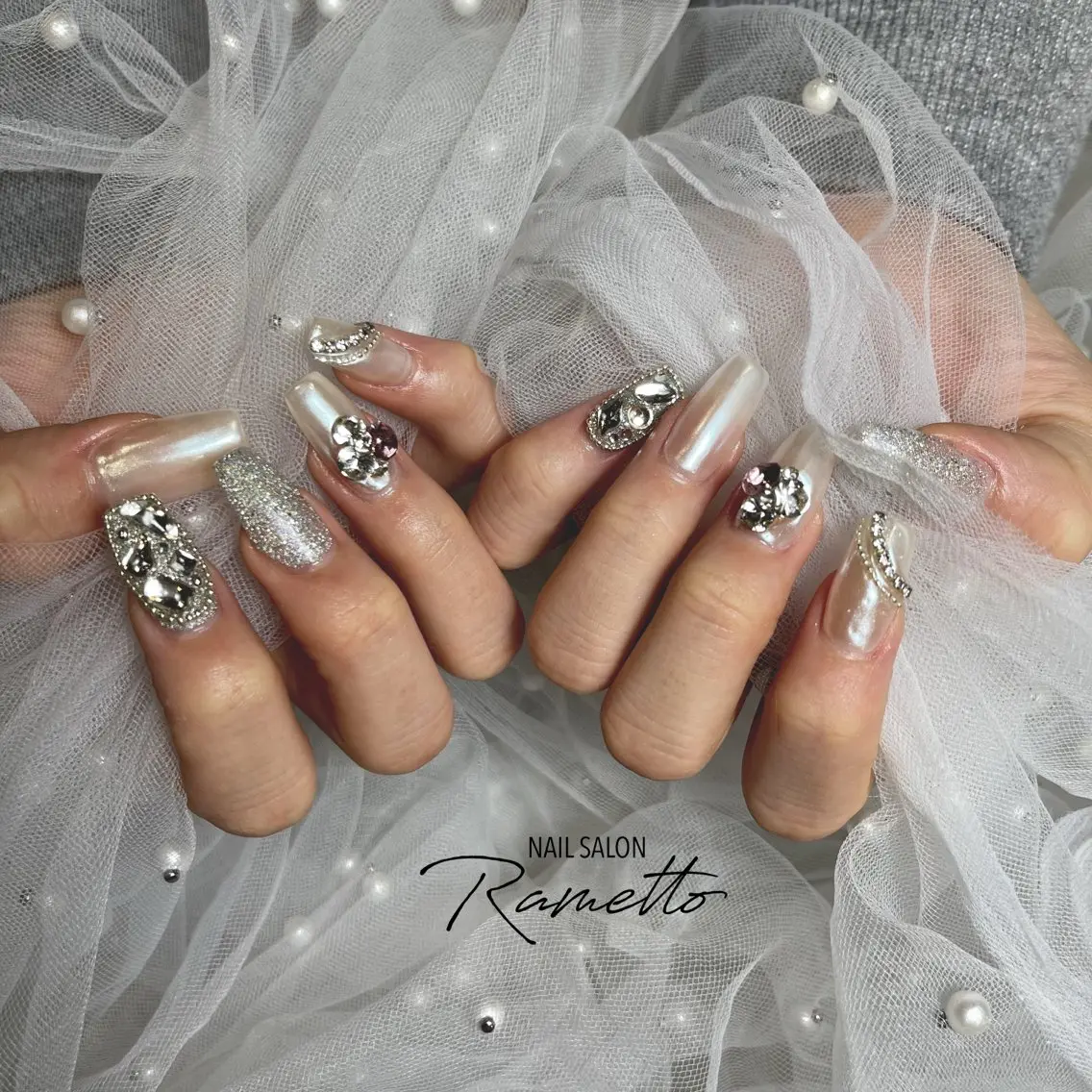 ネイル ハンドネイル NAILSALON Ramettoのネイルデザイン