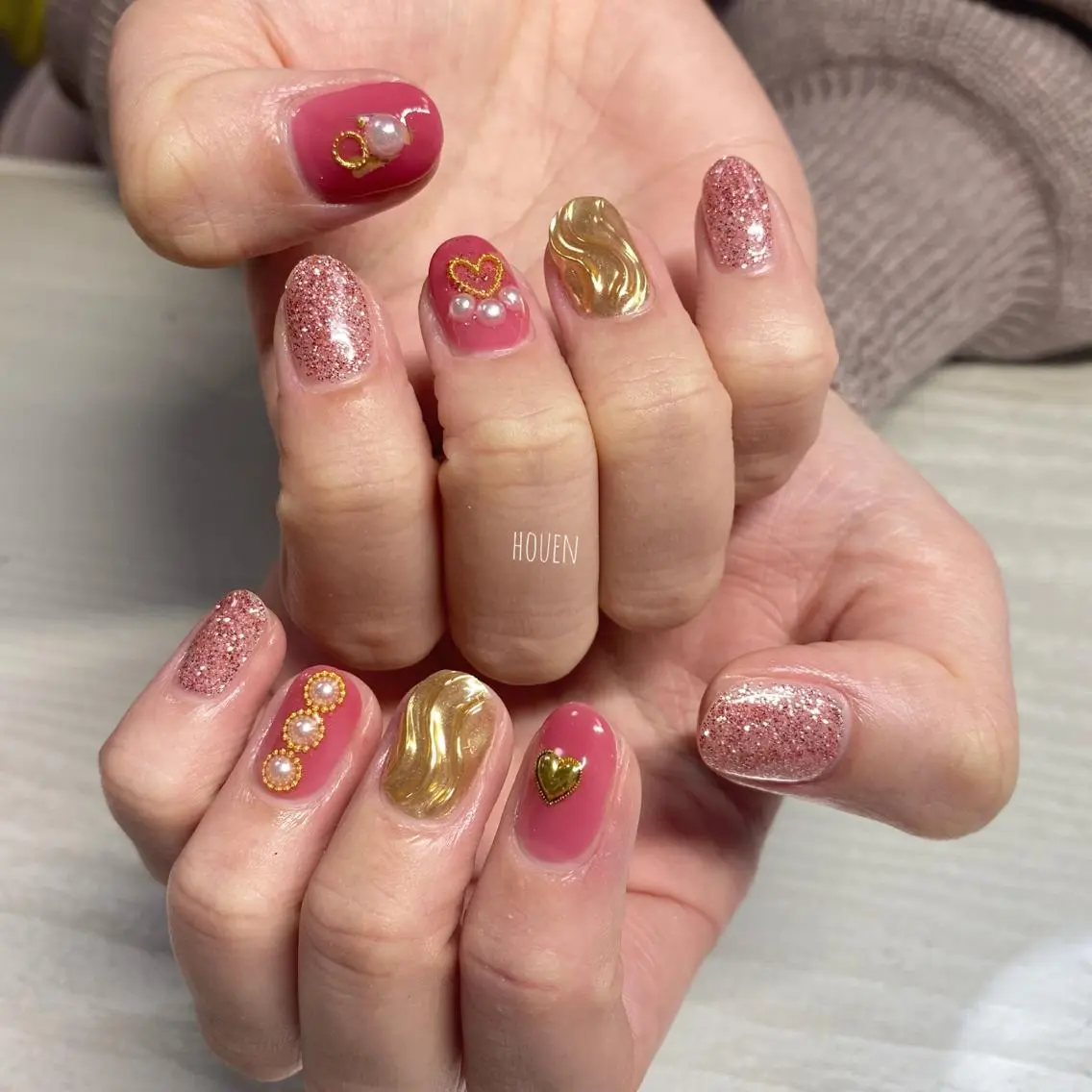 ネイル 持ち込み I pinknail 韓国風·持ち込み専門のネイルデザイン