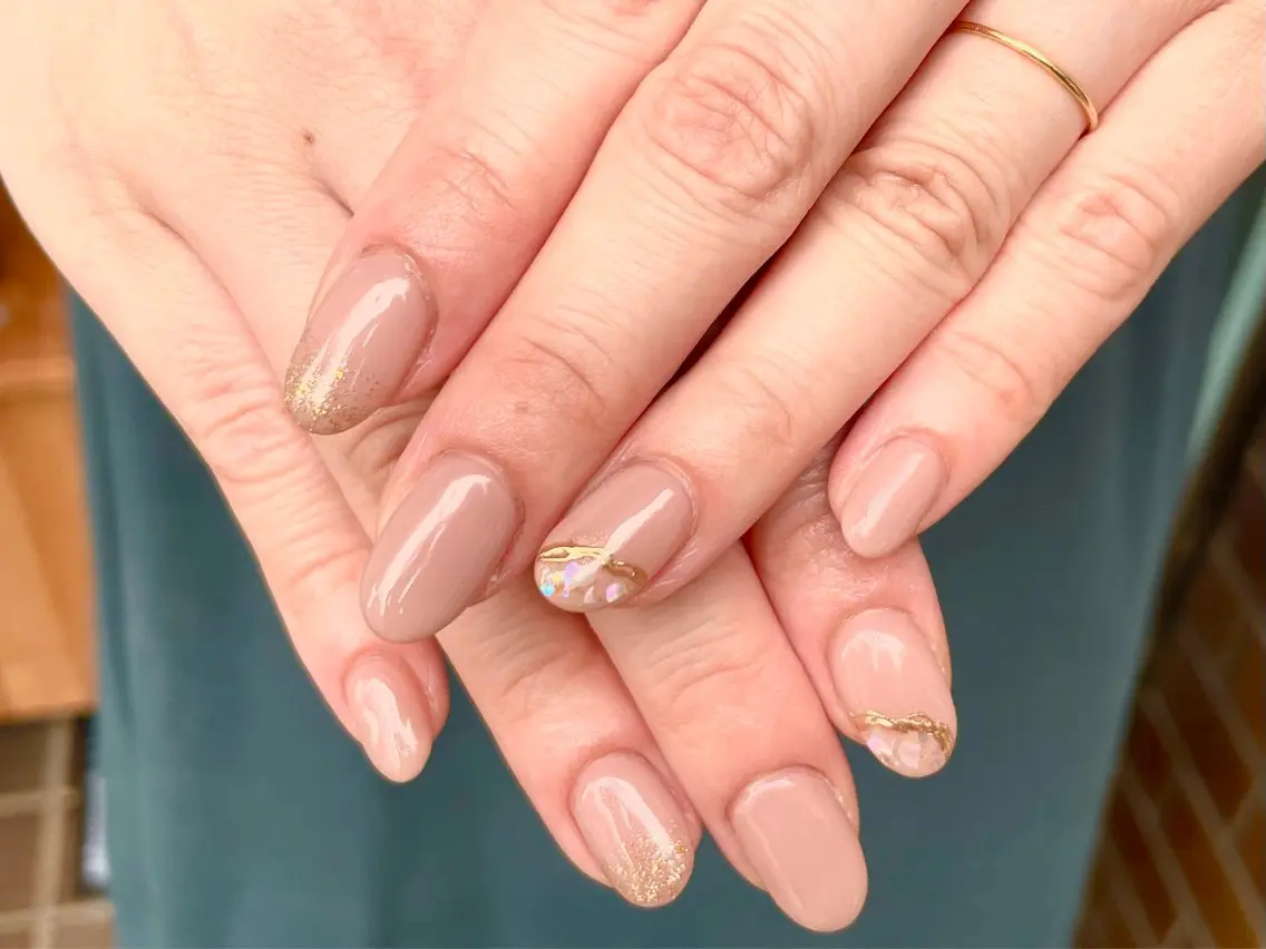 ネイル シンプルネイル Sasa ✿のネイルデザイン