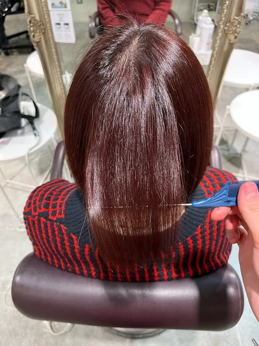 ショート カラー ヘアカラー トリートメント フェザーパーマ🌙 毛流れ yuzukiのヘアスタイル