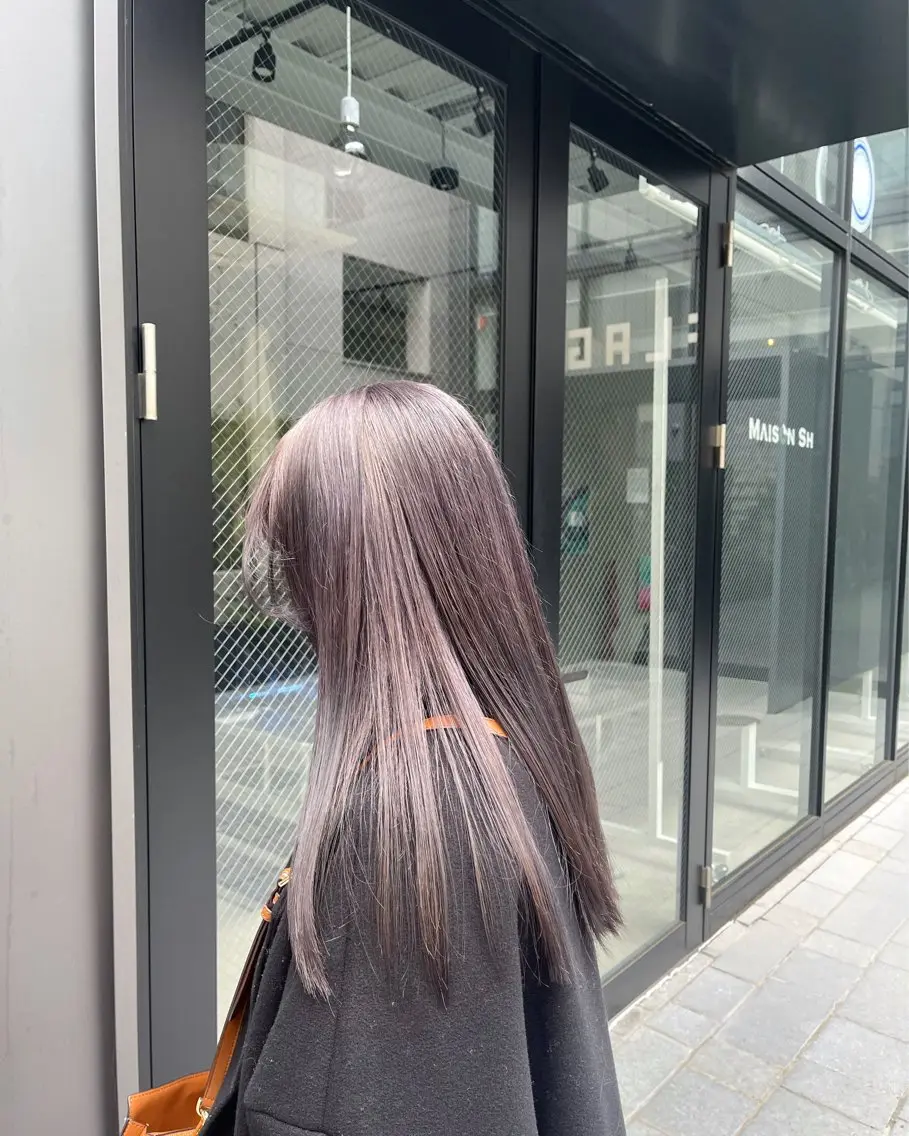 ロング カラー NENE/GARTE 代官山/渋谷のヘアスタイル